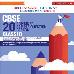 OSWAAL Class 10 CBSE All Subjects - 20 Combined Sample Question Papers